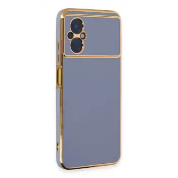 Newface Xiaomi Poco M5 Kılıf Volet Silikon - Mavi