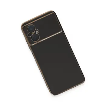 Newface Xiaomi Poco M5 Kılıf Volet Silikon - Siyah