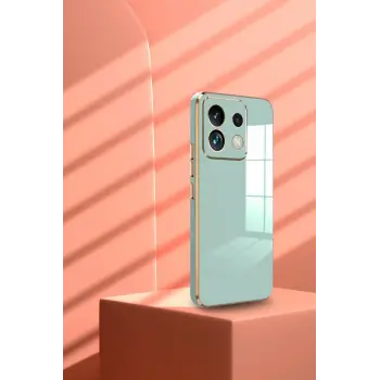 Newface Xiaomi Poco M6 Pro 4G Kılıf Volet Silikon - Mor