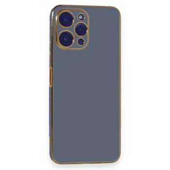 Newface Xiaomi Poco M6 Pro 5G Kılıf Volet Silikon - Mavi