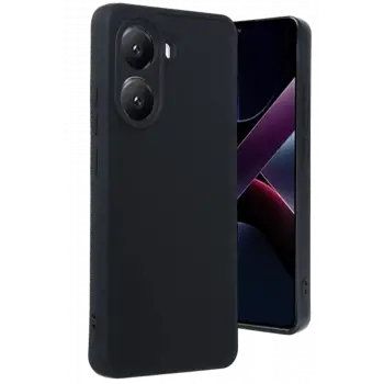 Newface Xiaomi Poco X7 Pro Kılıf Aras Deri Kapak - Siyah