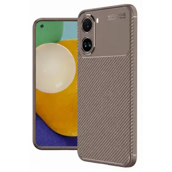 Newface Xiaomi Poco X7 Pro Kılıf Auto Focus Karbon Kapak - Gri