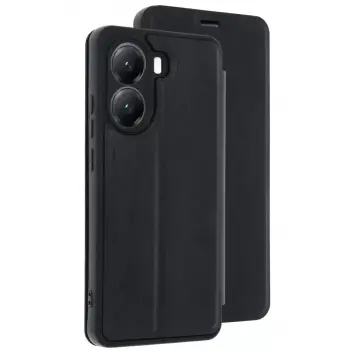 Newface Xiaomi Poco X7 Pro Kılıf Flip Cover - Siyah