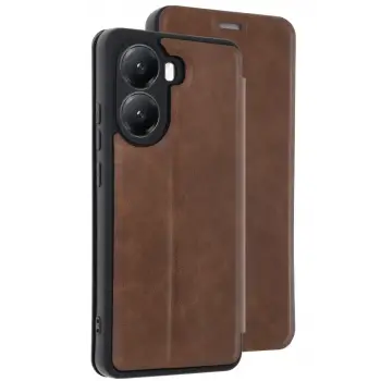 Newface Xiaomi Poco X7 Pro Kılıf Flip Cover - Taba