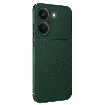 Newface Xiaomi Poco X8 Pro Auto Focus Karbon Kapak - Koyu Yeşil