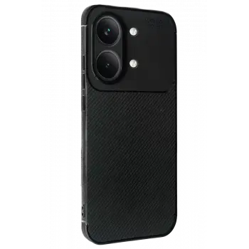 Newface Xiaomi Poco X8 Pro Max Auto Focus Karbon Kapak - Siyah