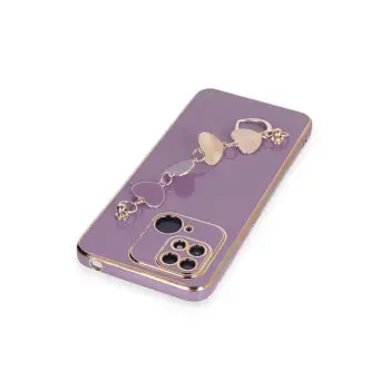 Newface Xiaomi Redmi 10C Kılıf Esila Silikon - Mor