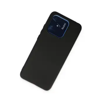 Newface Xiaomi Redmi 10C Kılıf First Silikon - Siyah