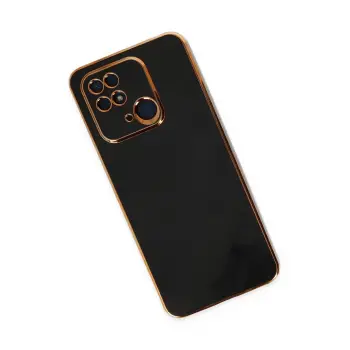 Newface Xiaomi Redmi 10C Kılıf Volet Silikon - Siyah