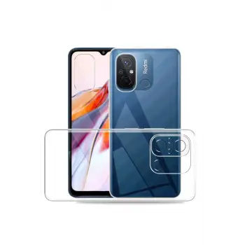 Newface Xiaomi Redmi 12C Kılıf Lüx Şeffaf Silikon