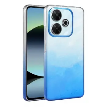 Newface Xiaomi Redmi 13 4G Glossy Kapak - Mavi