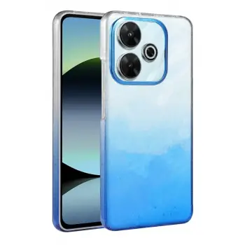 Newface Xiaomi Redmi 13 4G Glossy Kapak - Mavi