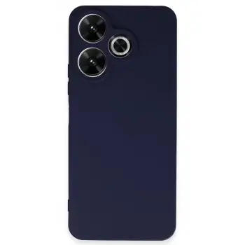 Newface Xiaomi Redmi 13 4G Kılıf First Silikon - Lacivert