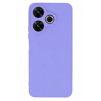 Newface Xiaomi Redmi 13 4G Kılıf First Silikon - Lila