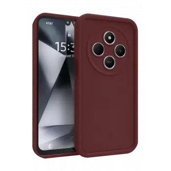 Newface Xiaomi Redmi 14C Kılıf Viera Silikon - Bordo
