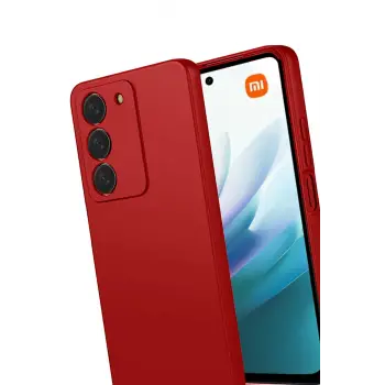Newface Xiaomi Redmi 15 4G First Silikon - Kırmızı