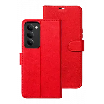 Newface Xiaomi Redmi 15 5G Trend S Plus Kapaklı Kılıf - Kırmızı