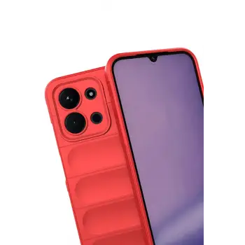 Newface Xiaomi Redmi 15C 4G Optimum Silikon - Kırmızı