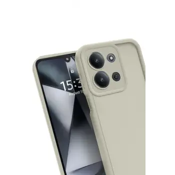 Newface Xiaomi Redmi 15C 4G Viera Silikon - Krem