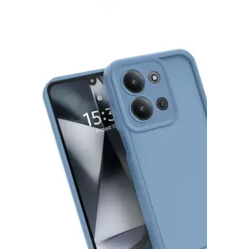 Newface Xiaomi Redmi 15C 4G Viera Silikon - Mavi