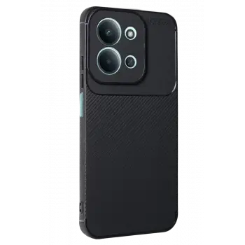 Newface Xiaomi Redmi 15C 5G Auto Focus Karbon Kapak - Siyah