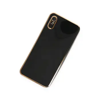 Newface Xiaomi Redmi 9A Kılıf Volet Silikon - Siyah