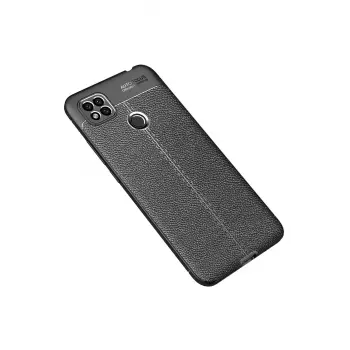 Newface Xiaomi Redmi 9C Kılıf Auto Focus Kapak - Siyah