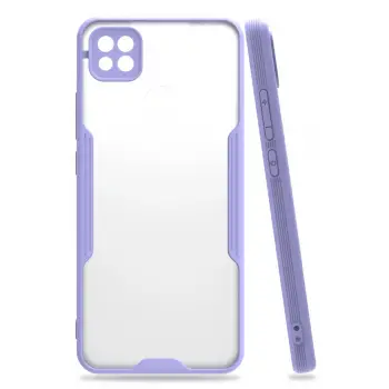 Newface Xiaomi Redmi 9C Kılıf Platin Silikon - Lila
