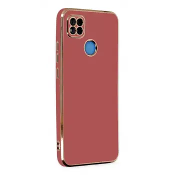 Newface Xiaomi Redmi 9C Kılıf Volet Silikon - Kırmızı