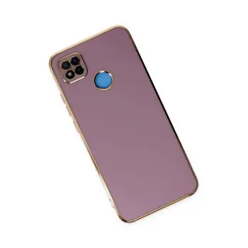 Newface Xiaomi Redmi 9C Kılıf Volet Silikon - Mor