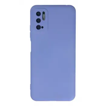 Newface Xiaomi Redmi Note 10 5G Kılıf Nano içi Kadife Silikon - Lila