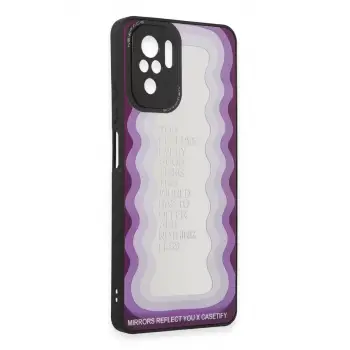 Newface Xiaomi Redmi Note 10 Kılıf Mirror Desenli Kapak - Mirror - 5