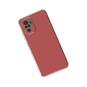 Newface Xiaomi Redmi Note 10 Kılıf Volet Silikon - Kırmızı
