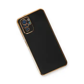 Newface Xiaomi Redmi Note 10 Kılıf Volet Silikon - Siyah