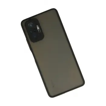 Newface Xiaomi Redmi Note 10 Pro Kılıf Montreal Silikon Kapak - Siyah