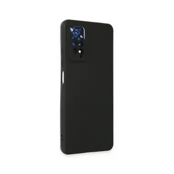 Newface Xiaomi Redmi Note 11 Kılıf First Silikon - Siyah