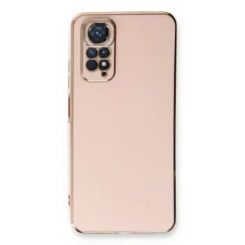 Newface Xiaomi Redmi Note 11 Kılıf Volet Silikon - Pembe