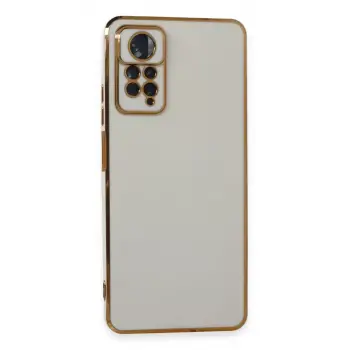 Newface Xiaomi Redmi Note 11 Pro Kılıf Volet Silikon - Beyaz