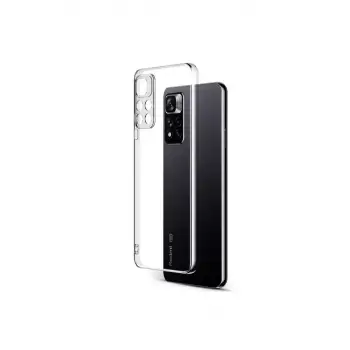 Newface Xiaomi Redmi Note 11 Pro Plus 5G Kılıf Lüx Şeffaf Silikon