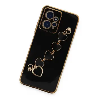 Newface Xiaomi Redmi Note 12 4G Kılıf Esila Silikon - Siyah