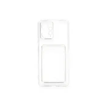 Newface Xiaomi Redmi Note 12 4G Kılıf Kart Şeffaf Silikon - Şeffaf