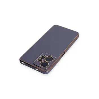 Newface Xiaomi Redmi Note 12 4G Kılıf Volet Silikon - Mavi