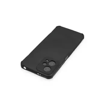 Newface Xiaomi Redmi Note 12 5G Kılıf Loop Deri Silikon - Siyah