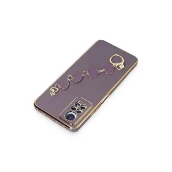 Newface Xiaomi Redmi Note 12 Pro 4G Kılıf Esila Silikon - Mor