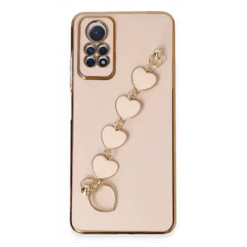 Newface Xiaomi Redmi Note 12 Pro 4G Kılıf Esila Silikon - Pudra