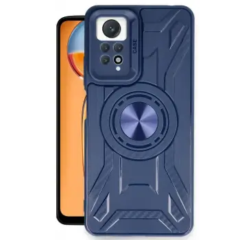 Newface Xiaomi Redmi Note 12 Pro 4G Kılıf Lincoln Silikon - Lacivert