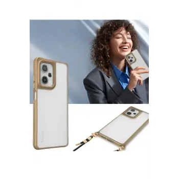 Newface Xiaomi Redmi Note 12 Pro 5G Kılıf Penta Silikon Kılıf - Şeffaf