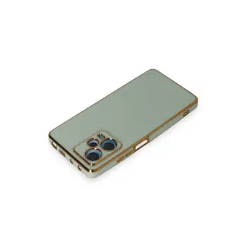 Newface Xiaomi Redmi Note 12 Pro Plus Kılıf Volet Silikon - Açık Yeşil