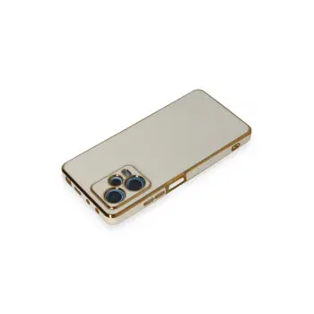 Newface Xiaomi Redmi Note 12 Pro Plus Kılıf Volet Silikon - Beyaz