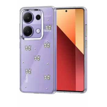 Newface Xiaomi Redmi Note 13 Pro 4G Fiyonk Desenli Kapak - Desen 9